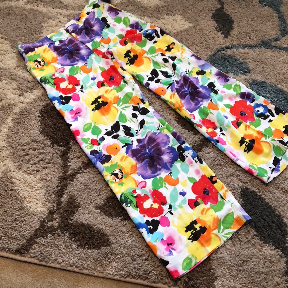 NWOT. LAUREN Ralph Lauren Floral pants